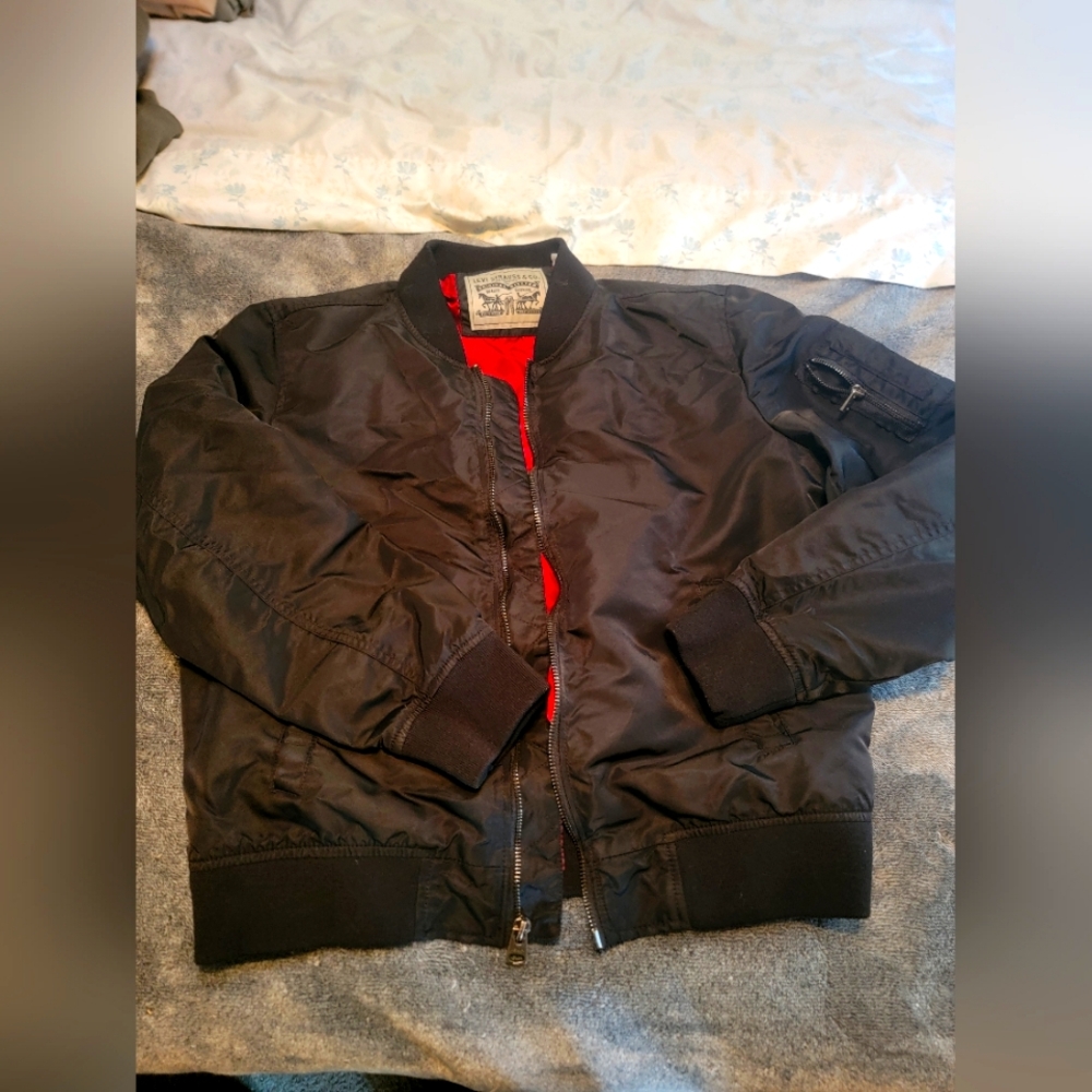 Mens levi bomber jacket